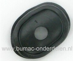 Afdichtingsrubber voor Decompressieklep Stihl TS400 Bandenzaag, Motorslijper,Stenenslijper Doorvoer Tule