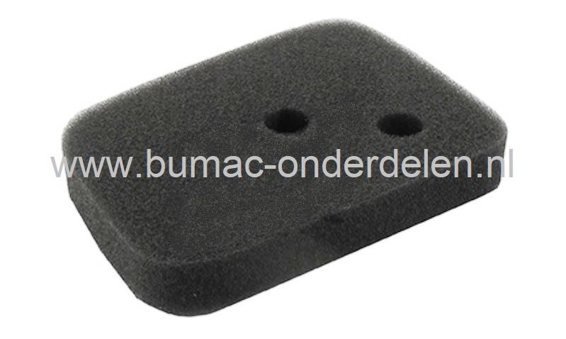 Luchtfilter voor Husqvarna, Jonsered, McCulloch, Zenoah Heggenschaar, Schuimfilter Husqvarna 122HD45, 122HD60, Jonsered HT2218, HT2223T, McCulloch ErgoLite 6028, SuperLite 4528, Zenoah CHT220L, Schuimen Luchtfilter voor Electrolux Benzinesnoeischaren, Heg