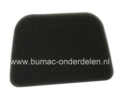 Luchtfilter voor Dolmar en Makita Bladblazers, Bosmaaiers, Trimmers, Schuimfilter voor DOLMAR PB251.4, MS251.4, MS245.4, MS246.4, MS335.4, MS352.4, MAKITA EBH252, EBH253, ER2550LH, EBH341, BHX2500, BHX2501, EPH1, Luchtfilter Schuim, Bermmaaiers, Motorzeis