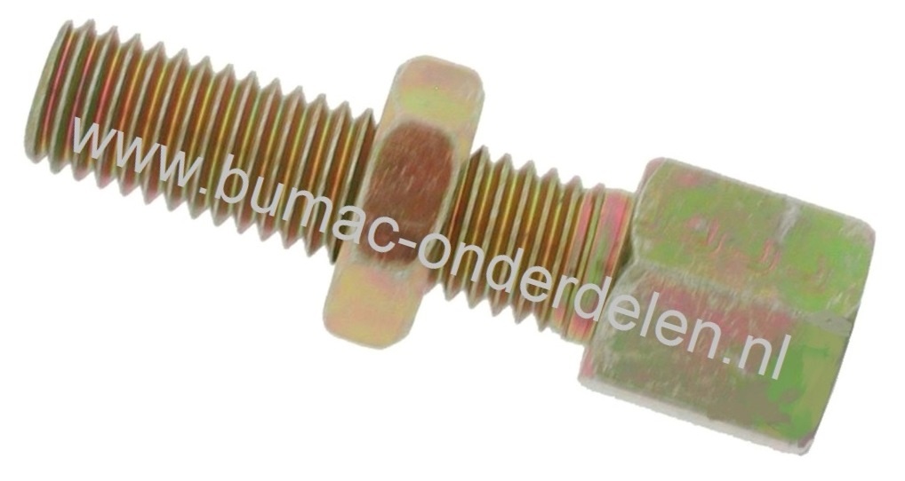 Stelschroef M6 x 1,00 Spanbout, Regelschroef, draad M6 x 1,00 mm voor Kabel t/m Ø 3 mm