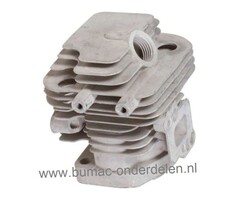 Cilinder Ø 34 mm voor Stiga, Castelgarden, Mountfield Alpina Heggenschaar H60, HS55, HTC550, HTJ550, MHJ2424, MHTP24-2, SHJ550, SHP60, XHJ550 Heggeschaar, Haagschaar Cylinder