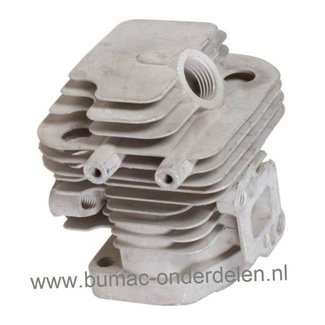 Cilinder Ø 34 mm voor Stiga, Castelgarden, Mountfield Alpina Heggenschaar H60, HS55, HTC550, HTJ550, MHJ2424, MHTP24-2, SHJ550, SHP60, XHJ550 Heggeschaar, Haagschaar Cylinder