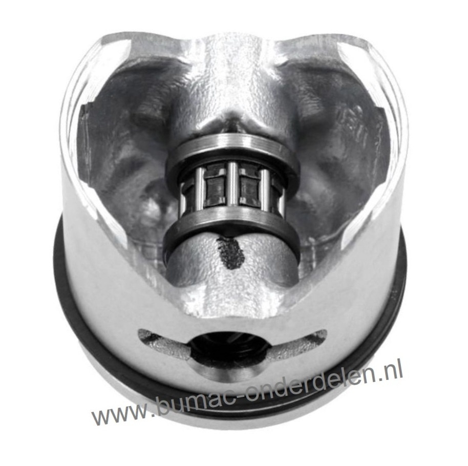 Zuiger voor Stiga, Castelgarden, Mountfield Alpina Heggenschaar H60, HS55, HTC550, HTJ550, MHJ2424, MHTP24-2, SHJ550, SHP60, XHJ550 Heggeschaar, Haagschaar Zuiger compleet met Zuigerveren, Pistonpen en Borgclips