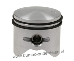 Zuiger voor Stiga, Castelgarden, Mountfield Alpina Heggenschaar H60, HS55, HTC550, HTJ550, MHJ2424, MHTP24-2, SHJ550, SHP550, XHJ550 Heggeschaar, Haagschaar Zuiger Ø 34 mm compleet met Zuigerveren, Pistonpen en Borgclips
