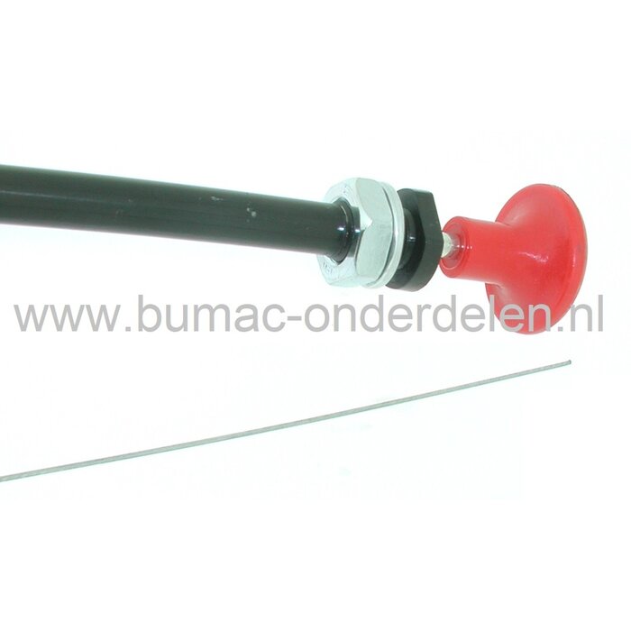 Motorstopkabel Universeel voor Tuintrekkers, Trilplaat, Minikraan, Zitmaaier, Kabel Motorstop, Universele Stopkabel, Bedieningskabel Universeel