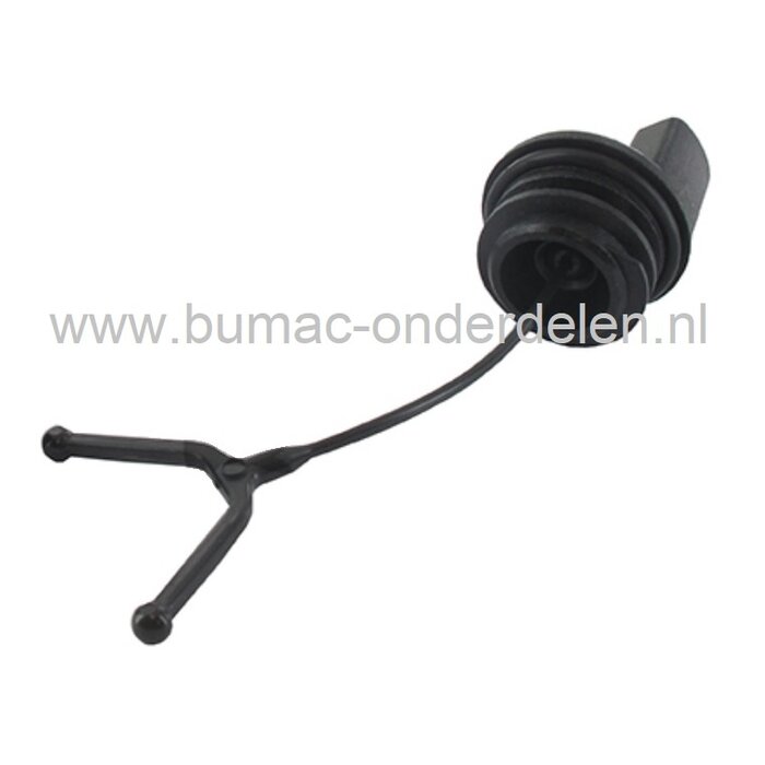 Oliedop voor McCulloch 444, 738, CS330, CS360, Titan420, Jonsered 2035, CS2137, CS2138, Olievuldop McCulloch, Jonsered, Partner, Husqvarna, Poulan Kettingzaag, Electrolux Motorkettingzagen, Benzinekettingzagen, Oliedoppen, Olieschroefdop, Schroefdoppen