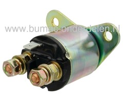 Startrelais voor Loncin G240FD, G270FD, G340FD, G390FD, G420FD, LC185FDS, LC188FD, LC190FDS, LCT Motoren met Horizontale Krukas op Tuinfrees, Trilplaat, Aggregaat, Waterpomp, Generator, LONCIN Solenoid, Magneetschakelaar voor Loncin Motoren