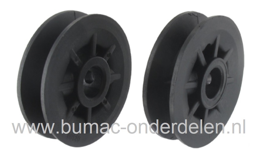 Poelie voor Aandrijfbak van MTD, Wolf, Cub Cadet, Bolens, Gaby Loopmaaiers, Riemschijf voor Aandrijfbak van Grasmaaier, Veegmachine V snaar Poelie voor Tandwielkast, Aandrijfpoelie, Pouly Versnellingsbak, Aandrijfschijf voor Aandrijving Grasmaaiers, Benzi