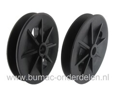 Poelie voor Aandrijfbak van Hayter en MTD Grasmaaiers, Loopmaaiers, Veegmachines, Riemschijf voor Aandrijfbak van Grasmaaier, Veegmachine V snaar Poelie voor Tandwielkast, Aandrijfpoelie, Pouly Versnellingsbak, Aandrijfschijf