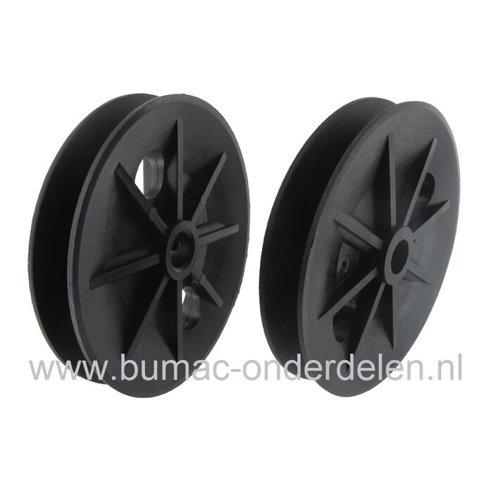 Poelie voor Aandrijfbak van Hayter en MTD Grasmaaiers, Loopmaaiers, Veegmachines, Riemschijf voor Aandrijfbak van Grasmaaier, Veegmachine V snaar Poelie voor Tandwielkast, Aandrijfpoelie, Pouly Versnellingsbak, Aandrijfschijf