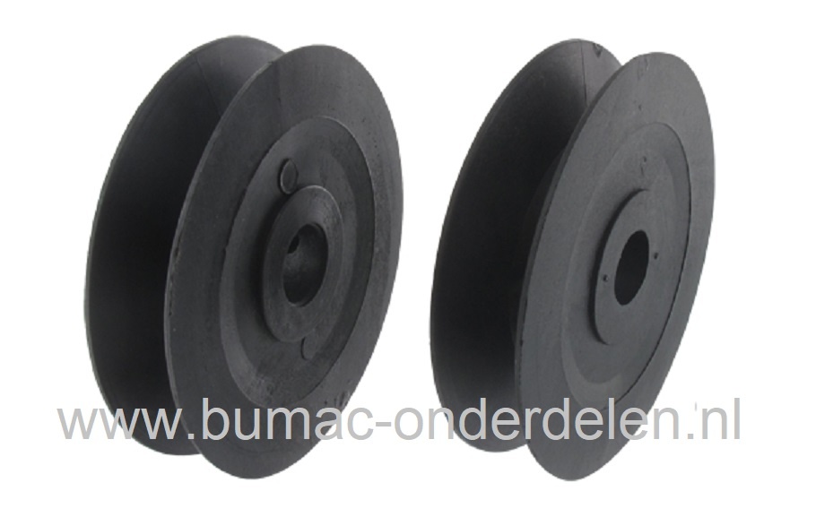 Poelie voor Aandrijfbak van Castelgarden, Stiga Grasmaaiers, Multiclip 46S, Multiclip 51S, Turbo 43, Turbo 48, Turbo 55, Tornado, Poelie voor Aandrijfbak van Castelgarden, Stiga, Alpina, Mountfield Grasmaaiers, Multiclip 46S, 51S, Turbo 43, Tornado