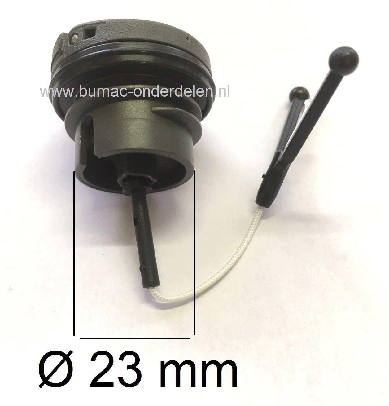 Benzinedop - Oliedop voor Husqvarna - Jonsered, Zenoah Kettingzaag, Motorzaag, Stokzaag, Boomzaag 545, 550, 550XP, 550XPG, T435, T525, T540XP, GZ360, 327PT5S, 525PT5S, 536LiP4, 536LiPT5, 536LiPX