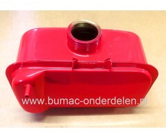 Tank voor Yanmar L40 en L48 Motor, Brandtoftank, Dieseltank, Reservoir, voor Yan Mar Motoren op Trilplaat, Aggregaat, Minikraan, Trilplaat, Tuinfrees, Waterpomp, Generator, Houtversnipperaar, Veegmachine, Compressor, Triller, Veger
