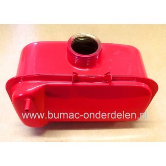 Tank voor Yanmar L40 en L48 Motor, Brandtoftank, Dieseltank, Reservoir, voor Yan Mar Motoren op Trilplaat, Aggregaat, Minikraan, Trilplaat, Tuinfrees, Waterpomp, Generator, Houtversnipperaar, Veegmachine, Compressor, Triller, Veger