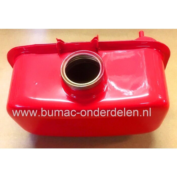 Tank voor Yanmar L40 en L48 Motor, Brandtoftank, Dieseltank, Reservoir, voor Yan Mar Motoren op Trilplaat, Aggregaat, Minikraan, Trilplaat, Tuinfrees, Waterpomp, Generator, Houtversnipperaar, Veegmachine, Compressor, Triller, Veger