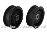 Poelie Ø 81 mm voor John Deere LT133, LT150, LT155, LT160, LT170, LT180, LT190, STX38, STX46, SX85, 97-14HS, 107-17HS, 435, 456, 466, 535, 556, 566, G100, G110, LA150, LA175, LTR155, LTR166, LTR180, SST15, Sabre Riders Serie GX, Zitmaaiers, Frontmaaiers,