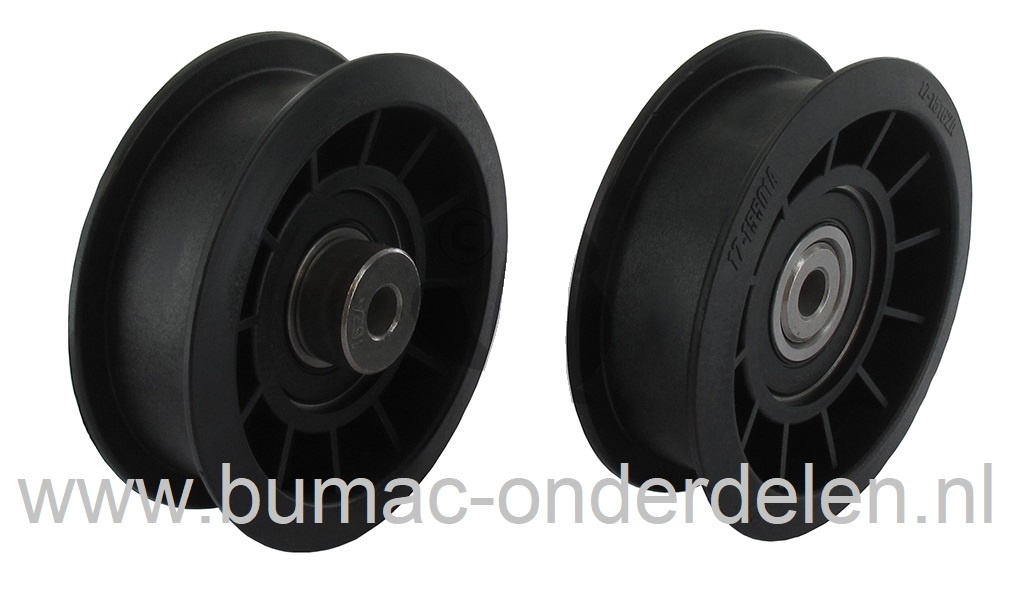 Poelie Ø 81 mm voor John Deere LT133, LT150, LT155, LT160, LT170, LT180, LT190, STX38, STX46, SX85, 97-14HS, 107-17HS, 435, 456, 466, 535, 556, 566, G100, G110, LA150, LA175, LTR155, LTR166, LTR180, SST15, Sabre Riders Serie GX, Zitmaaiers, Frontmaaiers,