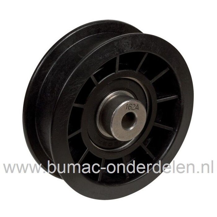 Poelie Ø 81 mm voor John Deere LT133, LT150, LT155, LT160, LT170, LT180, LT190, STX38, STX46, SX85, 97-14HS, 107-17HS, 435, 456, 466, 535, 556, 566, G100, G110, LA150, LA175, LTR155, LTR166, LTR180, SST15, Sabre Riders Serie GX, Zitmaaiers, Frontmaaiers,