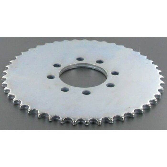 Tandwiel 45 Tands voor de Aandrijfketting, Stiga - Castelgarden - Alpina - Mountfield, Zitmaaier - Frontmaaier - Tuintrekker