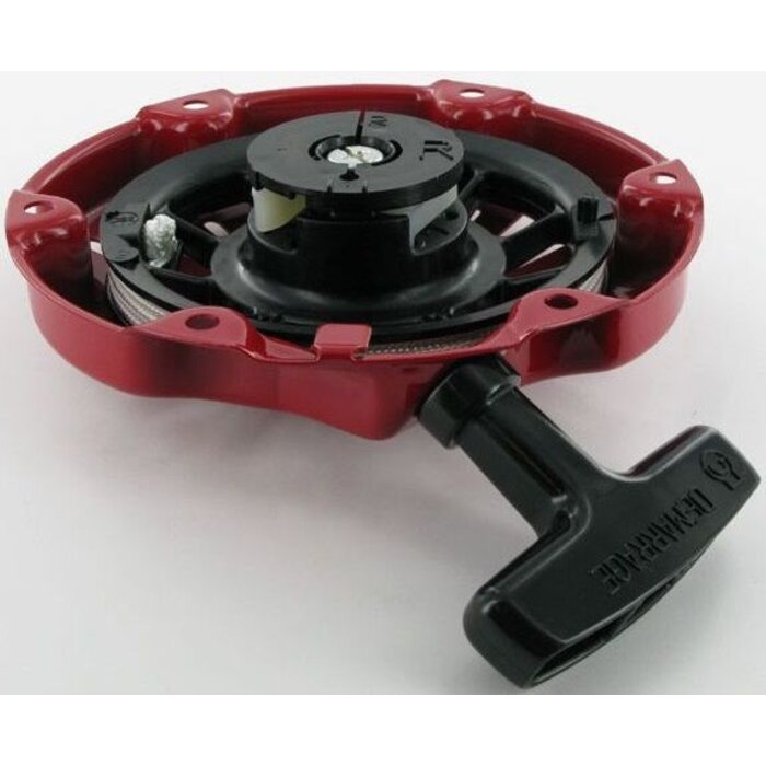 Starter Honda GX100 Motor op Trilplaat - Aggregaat - Generator - Tuinfrees - Houtversnipperaar - Waterpomp, Handstarter Compleet voor Motoren met een Horizontale Krukas