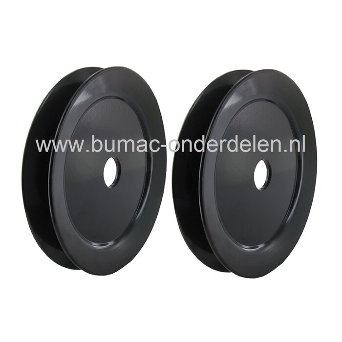 Poelie voor Maaidek van MTD, Cub Cadet, Bolens, Yardman, Etesia, Wolf, White Zero Turnmaaiers, Mini Tractor, Zitmaaiers, Tuintrekkers, Mtd Maaidekpoelie, Pouly, Riemschijf voor Lagerhuis MTD Maaiers met 48 Inch / 122 Cm, 50 Inch / 127 Cm, 54 Inch / 137 Cm