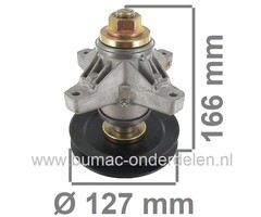 Lagerhuis Compleet voor MTD, Cub Cadet, Bolens, Wolf, Etesia, Yardman Zitmaaiers, Frontmaaiers, Tuintrekkers, Mesas met Huis en Lagers voor Mtd 50 Inch, 127 Cm Tuintrekkers, Frontmaaiers