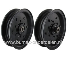Maaidekpoelie voor MTD 42", 46", 50", 54" Zero Turn Maaiers, Zitmaaiers, Riemschijf Aandrijving Maaidek, Mtd, Cub Cadet, Bolens, Wolf, Etesia, White, Yardman Zeroturnmaaiers, Tuintrekkers