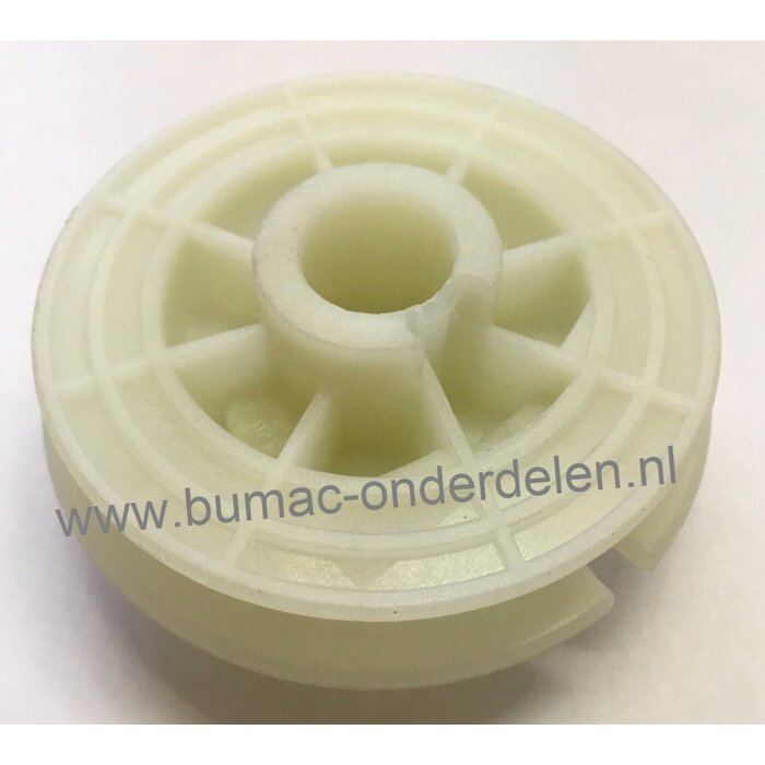 Startpoelie SB52 - XB45FP - XB55DP - Star 45FP - Star 55DP, Startpoelie voor Bosmaaier, Trimmer, Strimmer van Alpina - Stiga - Castelgarden - Mountfield, Koordpoelie, Startpouly, Koordpouly, Castel Garden