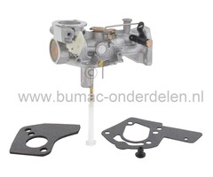 Carburateur voor B&S Motoren met 5 Pk en Horizontale Krukas op Kooimaaier, Aggregaat, Kantensnijder, Generator, Houtversnipperaar, Verticuteermachine,  Bladblazer Carburator