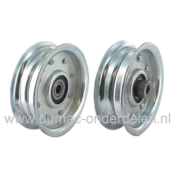 Riemschijf voor MTD, Bolens, Cub Cadet, Etesia, White, Wolf, Yardman Zitmaaiers, Frontmaaiers, Tuintrekkers, V-snaar Poelie voor Mtd Super 18HN, Super 18-177N, U845H, Z-Force, Pouly, Aandrijfschijf