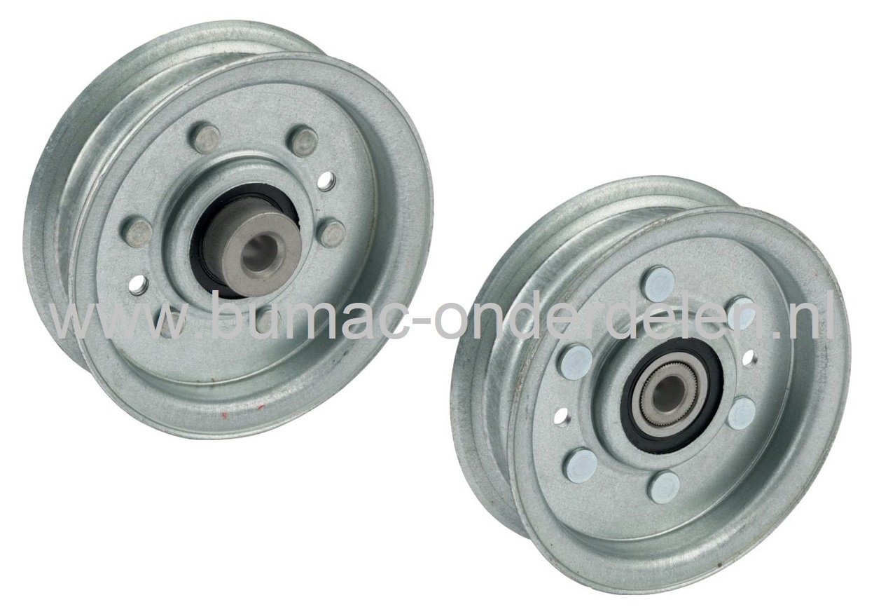 Riemschijf voor MTD, Bolens, Cub Cadet, Etesia, White, Wolf, Yardman Zitmaaiers, Frontmaaiers, Tuintrekkers, V-snaar Poelie voor Mtd Super 18HN, Super 18-177N, U845H, Z-Force, Pouly, Aandrijfschijf