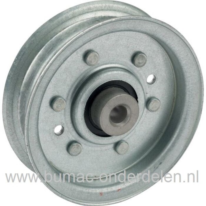 Riemschijf voor MTD, Bolens, Cub Cadet, Etesia, White, Wolf, Yardman Zitmaaiers, Frontmaaiers, Tuintrekkers, V-snaar Poelie voor Mtd Super 18HN, Super 18-177N, U845H, Z-Force, Pouly, Aandrijfschijf
