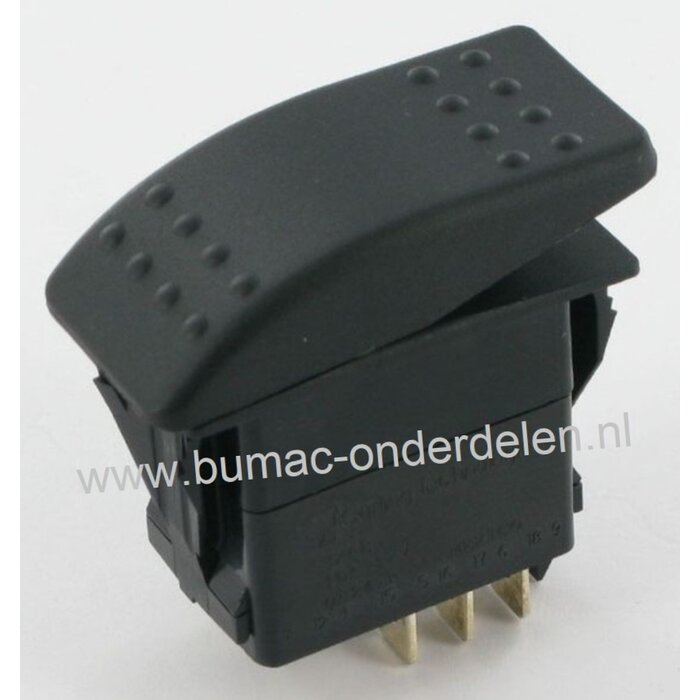 Schakelaar Mes Inschakeling bij Alko, Solo, Brill, HVC Zitmaaiers Schakelaar voor T13-102HD, T14-102HDE Edition, T15-92HD, T15-92HDE, T15-102HD, T15-102HDE, T15-102HDS, T16-102HDE-H, T18-102HD, T18-102HDE, T20-102HD, T20-102HDE Aan / Uit Schakelaar Maaime