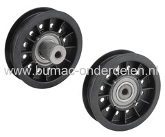 Poelie voor John Deere en Sabo Zitmaaiers, X3000, X300R, X304, X320, X324, X340, X360, Riemschijf Johndeere, Pouly, V-snaar Poelie voor Sabo, Tuintrekkers, Minitractor Aandrijfschijf JOHN DEERE, SABO