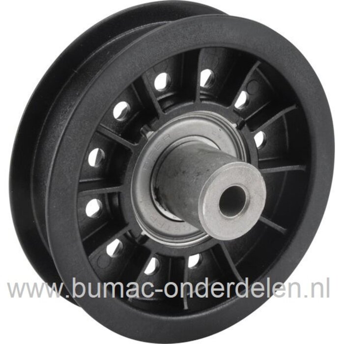 Poelie voor John Deere en Sabo Zitmaaiers, X3000, X300R, X304, X320, X324, X340, X360, Riemschijf Johndeere, Pouly, V-snaar Poelie voor Sabo, Tuintrekkers, Minitractor Aandrijfschijf JOHN DEERE, SABO