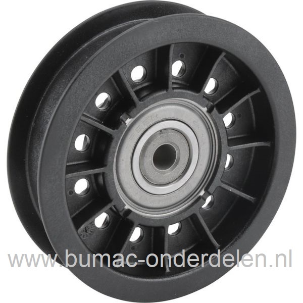 Poelie voor John Deere en Sabo Zitmaaiers, X3000, X300R, X304, X320, X324, X340, X360, Riemschijf Johndeere, Pouly, V-snaar Poelie voor Sabo, Tuintrekkers, Minitractor Aandrijfschijf JOHN DEERE, SABO