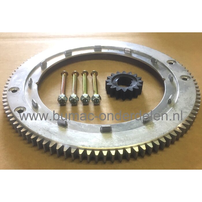 Starterkrans Aluminium voor Briggs and Stratton Motor op Zitmaaier Frontmaaier Trekker