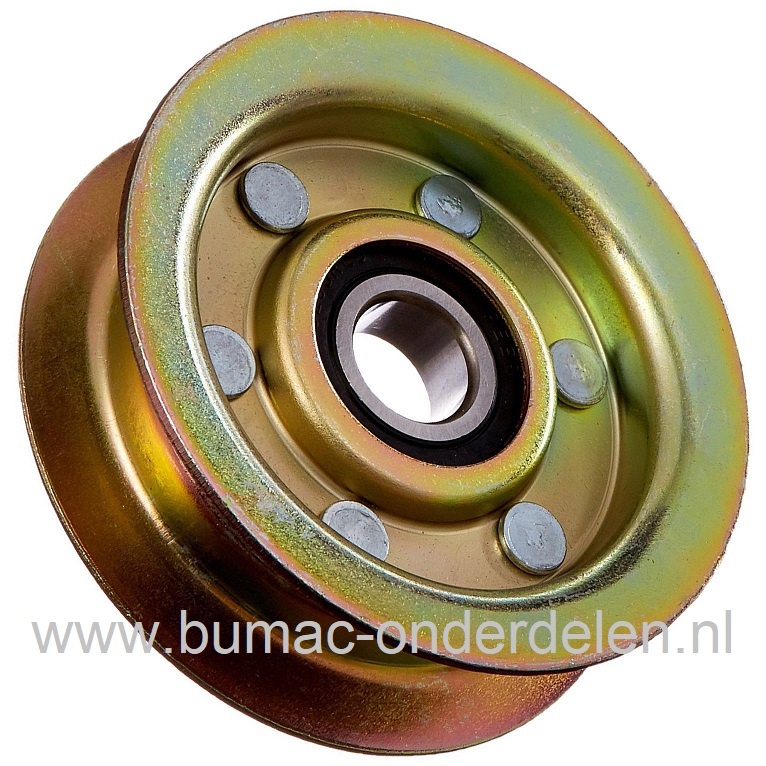 Maaidekpoelie voor John Deere 42" en 48" Zitmaaiers, Riemschijf voor Sabre 14542GS, 1642HS, 1742HS, 17542HS, Scotts L1742, L17542, L2048, L2250, V-snaar Poelie, Pouly 102, 105, 115, 125, 135, 145, 155C, D100, D110, D120, D130, D140, D150, D160, L100, L105