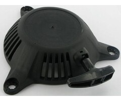 Starter voor Honda GXH50 en GXV50 Motor met een Horizontale of Verticale Krukas op Grasmaaier - Grondboor - Tuinfrees - Aggregaat - Generator - Houtversnipperaar - Trilplaat - Waterpomp, Handstarter Compleet