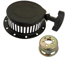 Handstarter Yanmar L40 - L48 - LA48 - 170F Motor met een Horizontale Krukas op Generator - Aggregaat - Trilplaat - Waterpomp - Tuinfrees - Houtversnipperaar, Starter Compleet