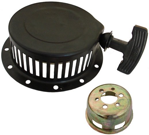 Handstarter Yanmar L40 - L48 - LA48 - 170F Motor met een Horizontale Krukas op Generator - Aggregaat - Trilplaat - Waterpomp - Tuinfrees - Houtversnipperaar, Starter Compleet