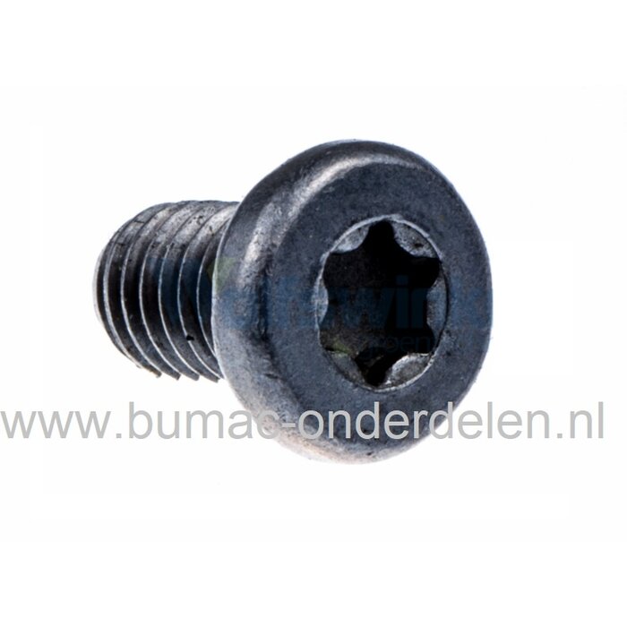 Schroef voor Bevestigen Sproeierhuis Husqvarna, Jonsered, Partner Motorslijpers, Doorslijpmachines, Bout voor HUSQVARNA K30, K40, K750, K760, K960, KV960, K970, K1250, K1260, K2500, K6500, Electrolux  Bandenzaag, Betonzaag, onderdeel