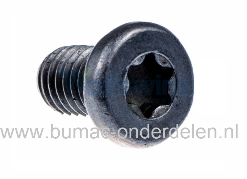 Schroef voor Bevestigen Sproeierhuis Husqvarna, Jonsered, Partner Motorslijpers, Doorslijpmachines, Bout voor HUSQVARNA K30, K40, K750, K760, K960, KV960, K970, K1250, K1260, K2500, K6500, Electrolux  Bandenzaag, Betonzaag, onderdeel