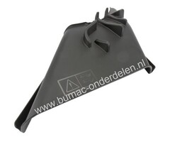 Zijuitworp Deflector voor Castelgarden, Stiga, Mountfield, Alpina Zitmaaiers met 26 Inch, 66 Cm Maaidek, GGP Zijuitworpdeflector Castel Garden