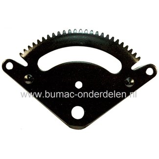 Tandheugel voor John Deere L100, L105, L107, L108, L110, L111, L118, L120, L130 Zitmaaiers, Tuintrekkers, Minitractoren, JOHNDEERE Stuursegment, Stuurinrichting Johndeere, Sabo, Sabre, onderdeel