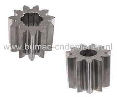 Stuurtandwiel 11 Tands voor John Deere 155C, 190C, D100, D110, D120, D125, D130, D140, D150, D160, D170, L100, L105, L107, L108, L110, L111, L118, L120, L130, LA100, LA105, LA110, LA115, LA120, LA125, LA130, LA135, LA140, LA145, LA150 Zitmaaier, Tuintrekk