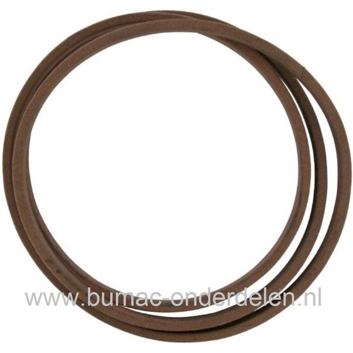 V snaar voor Rijaandrijving van MTD, White, Wolf, Gutbrod Zitmaaiers Riem voor Aandrijving van de Wielen, Versnellingsbak bij onder andere Mini Rider 60E, Mastercut 60, Jolly 60, A6065E