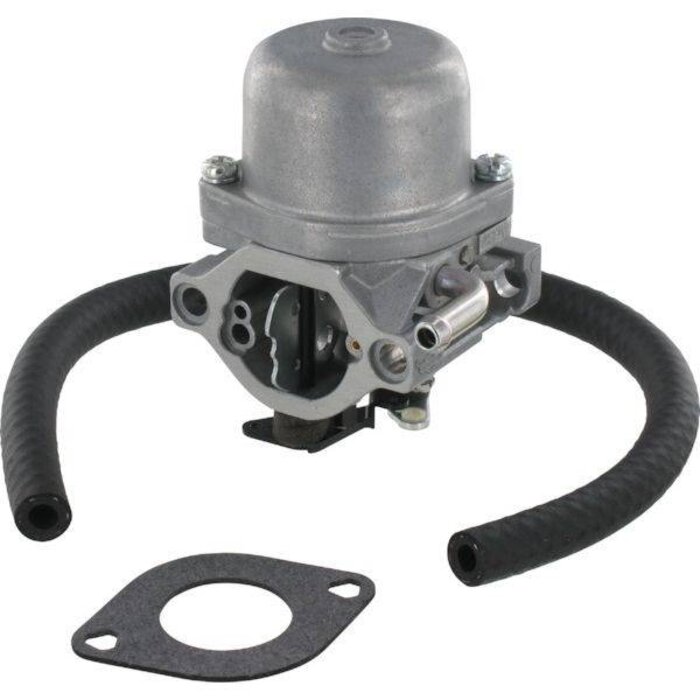 Carburateur voor B&S 12,5 - 13,5 PK OHV AVS Motor, op Zitmaaier - Frontmaaier - Tuintrekker, Carburator voor Briggs and Stratton motoren met een Gasklepzijde opening van Ø 27 mm, onderdeel