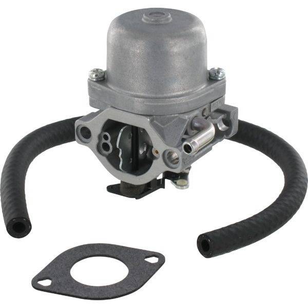 Carburateur voor B&S 12,5 - 13,5 PK OHV AVS Motor, op Zitmaaier - Frontmaaier - Tuintrekker, Carburator voor Briggs and Stratton motoren met een Gasklepzijde opening van Ø 27 mm, onderdeel