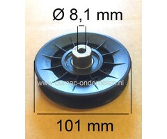 V Snaar Poelie voor John Deere Zitmaaier X300, X300R, X304, X305R, X310, X320, X324, X330, X340, X350, X350R, X354, X360, X370, X380, X384, X390, X394